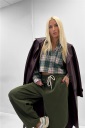 pantalone modello balloon sporty